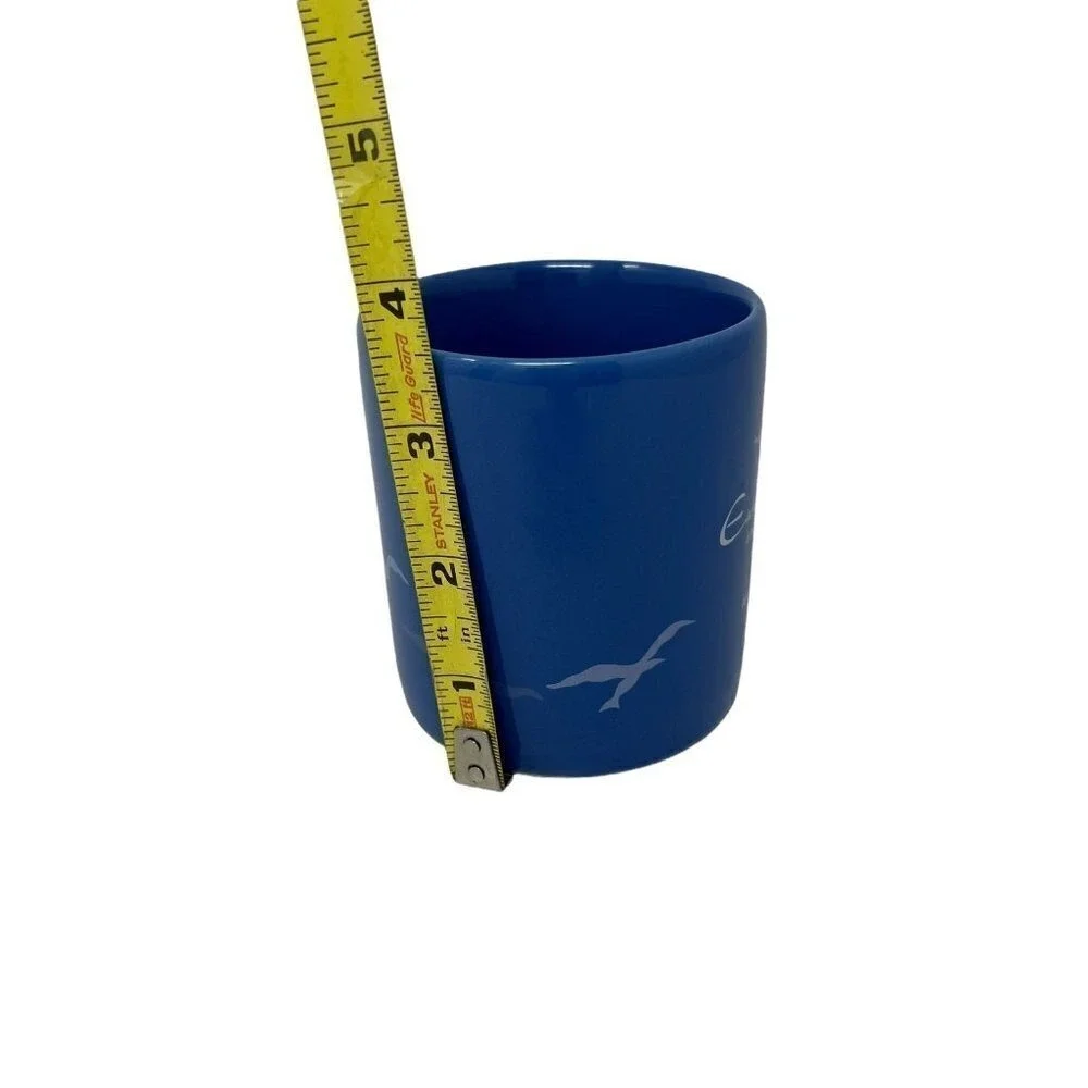 American Greetings Mug Blue Each Day is a New Beginning Inspirational Coffee Cup